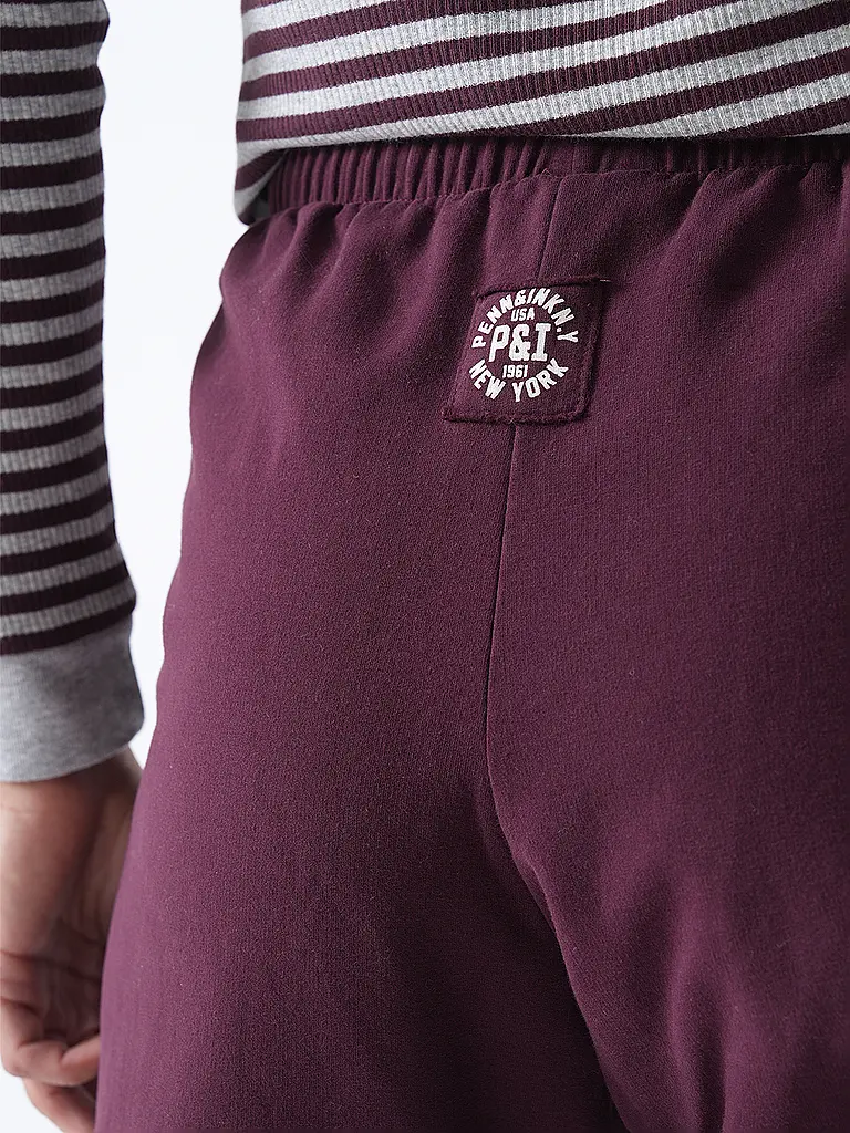 PENN&INK | Jogginghose  | dunkelrot