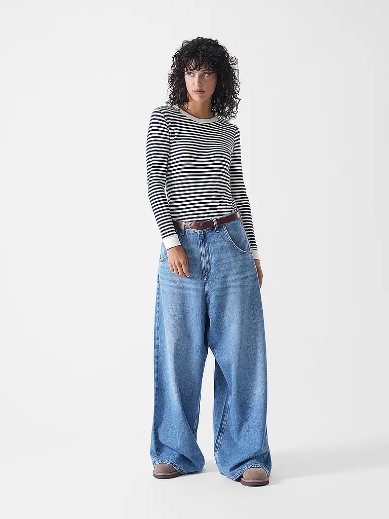 PENN&INK | Langarmshirt  | Weiss