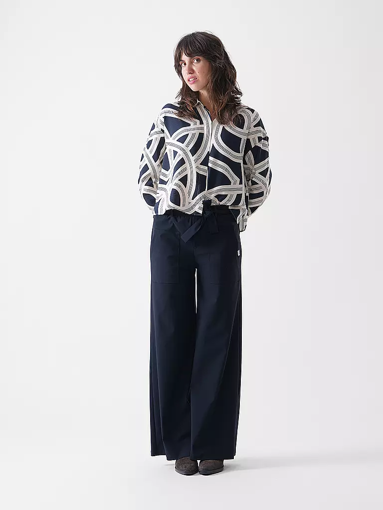 PENN&INK | Marlenehose  | dunkelblau