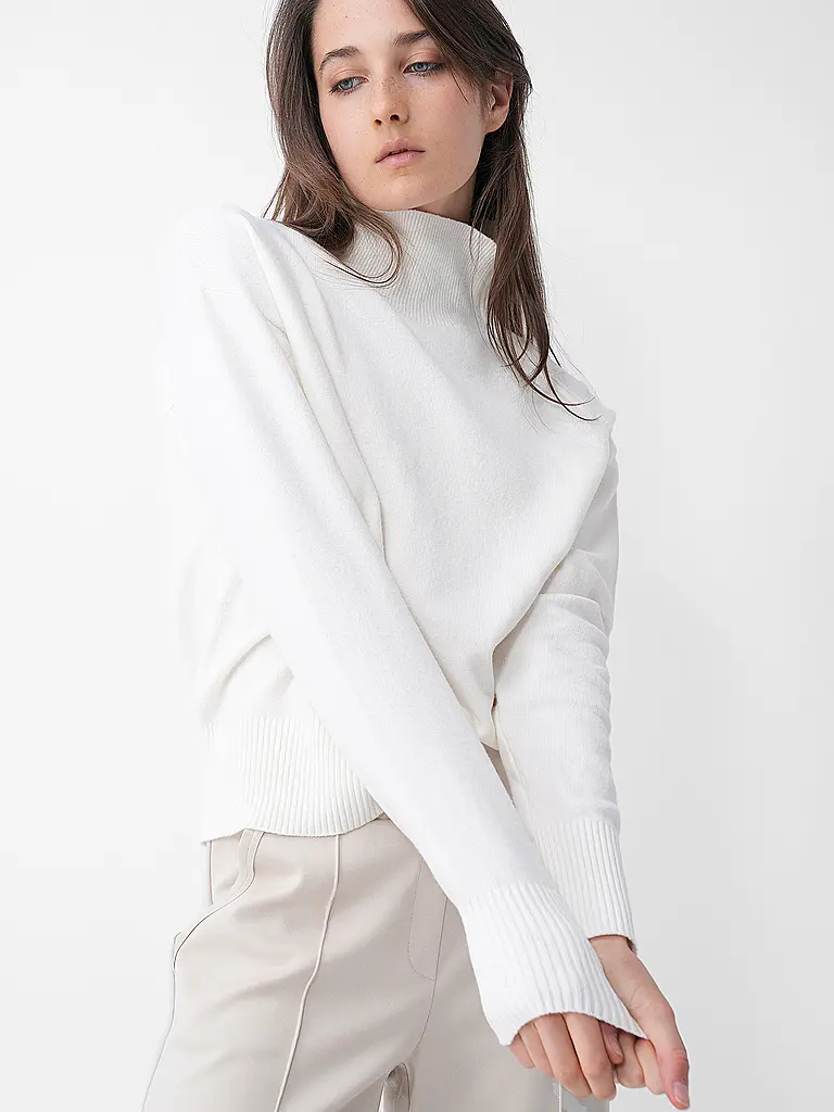 PENN&INK | Rollkragenpullover  | weiss