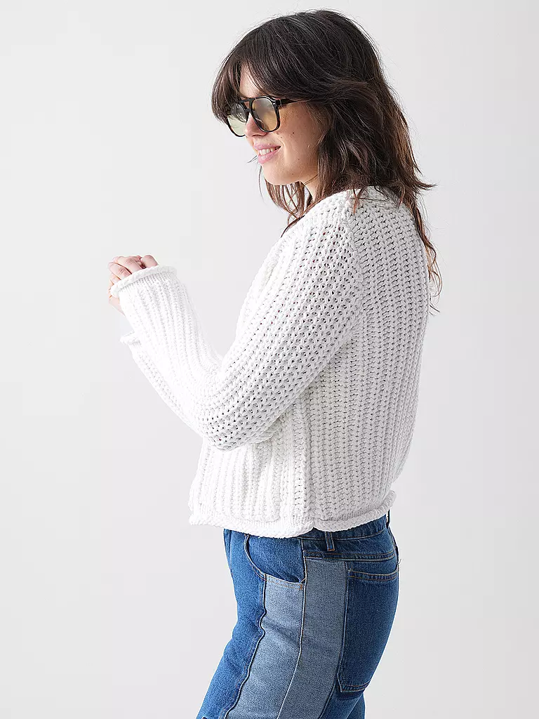PENN&INK | Strickjacke | weiss