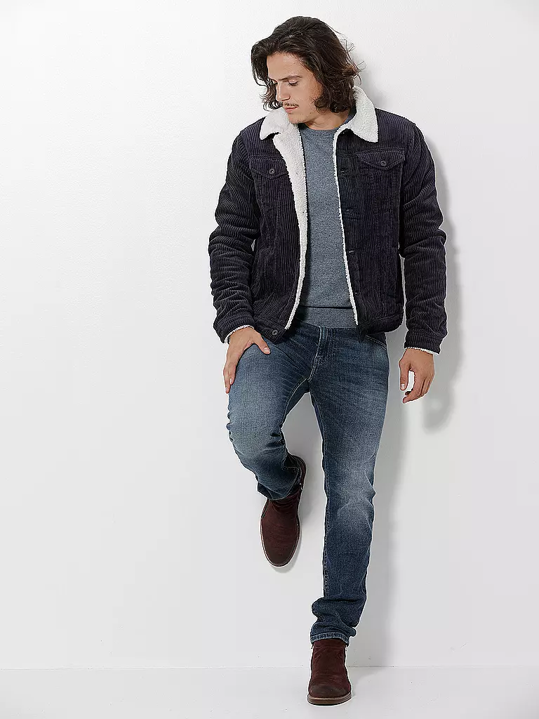 PEPE JEANS | Cordjacke "Evans" | blau