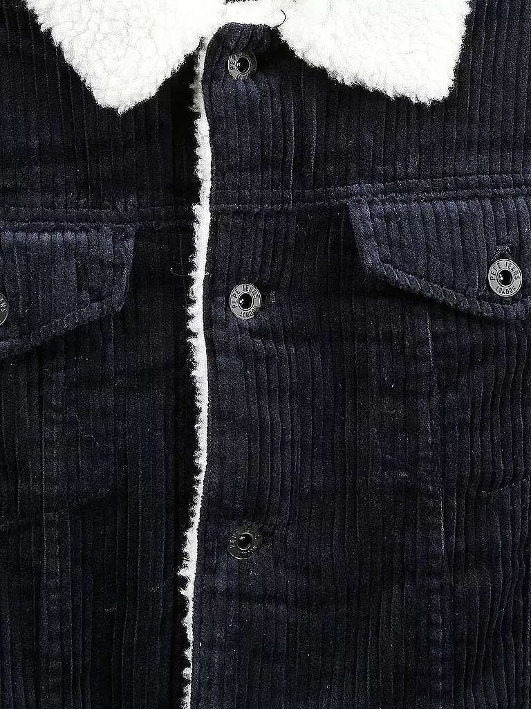 PEPE JEANS | Cordjacke "Evans" | blau