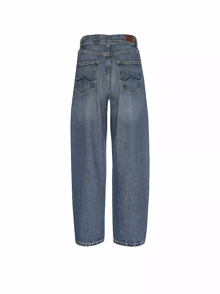 PEPE JEANS | Highwaist Jeans Balloon Fit 7/8 Addison | blau