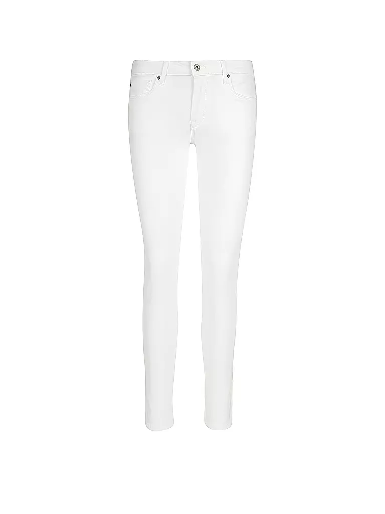 PEPE JEANS | Highwaist Jeans Skinny Fit " Soho " | weiß