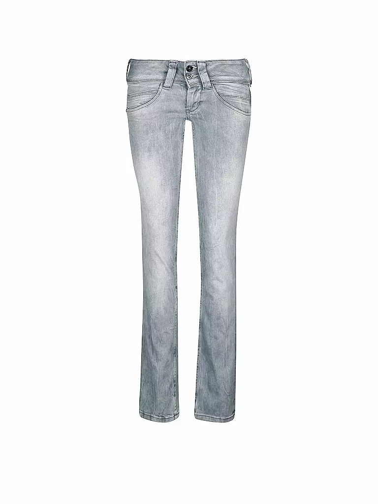 PEPE JEANS | Jeans Regular-Fit "Venus" | grau