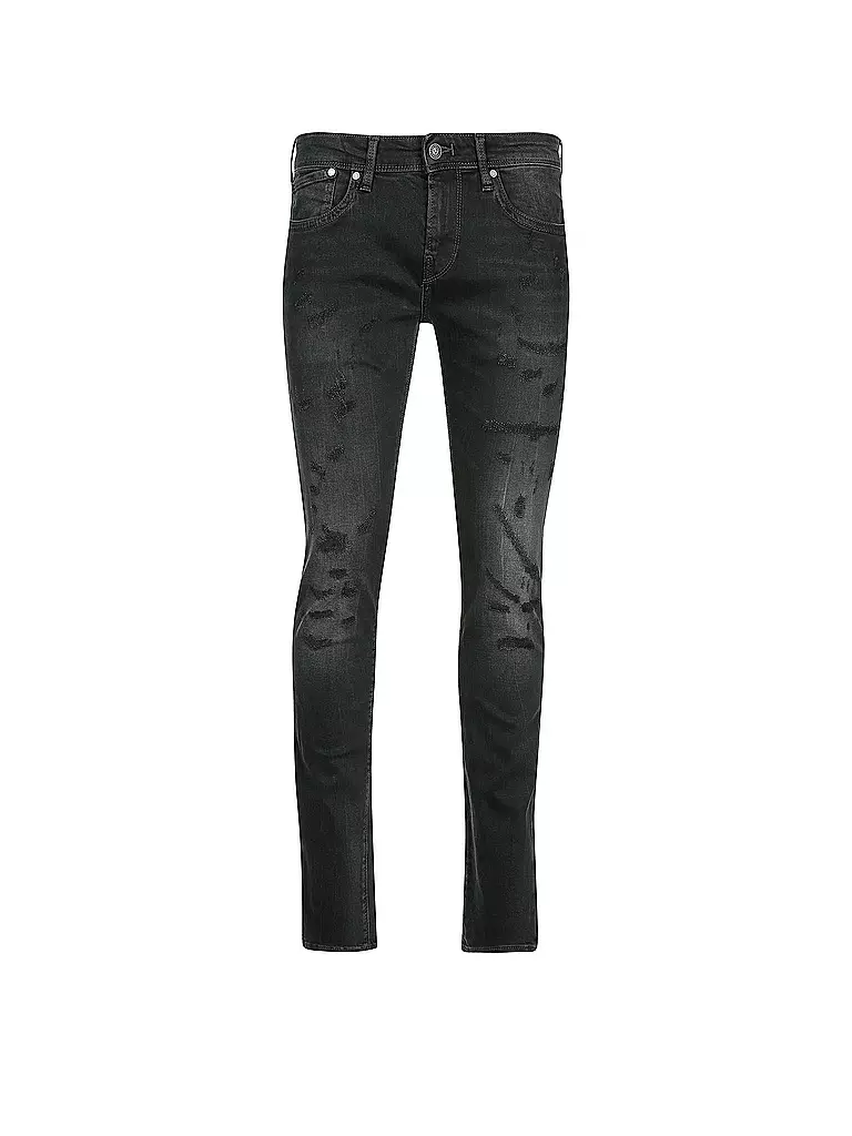 PEPE JEANS | Jeans Slim-Fit "Hatch" | schwarz