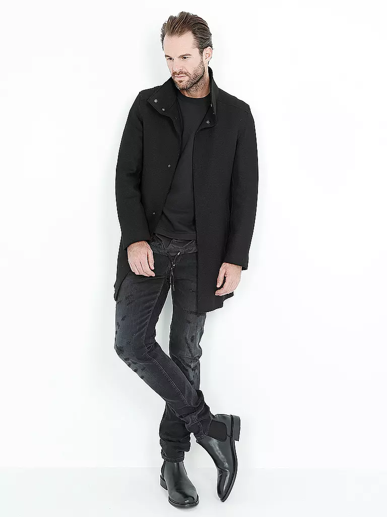 PEPE JEANS | Jeans Slim-Fit "Hatch" | schwarz