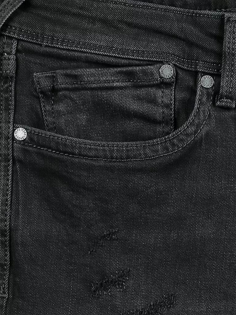 PEPE JEANS | Jeans Slim-Fit "Hatch" | schwarz