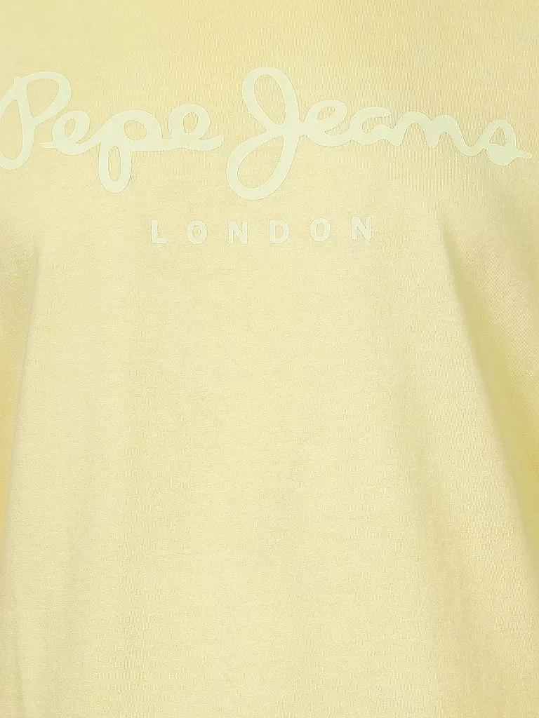PEPE JEANS | T Shirt " West Sir "  | gelb