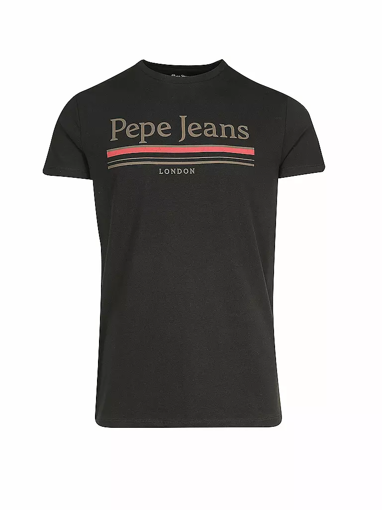 PEPE JEANS | T-Shirt "Mikel" | schwarz