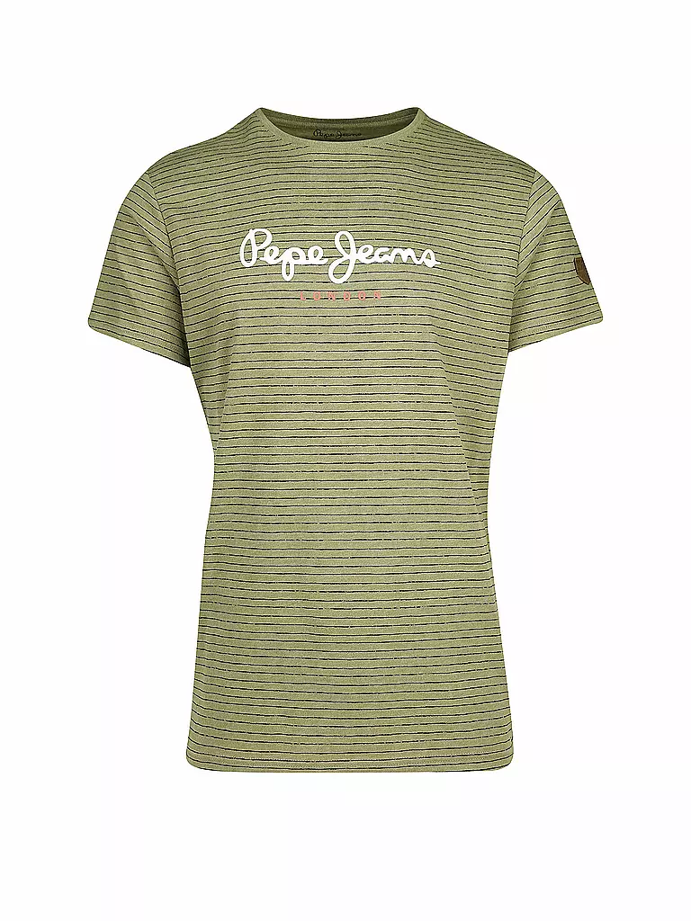 PEPE JEANS | T-Shirt "Wilmer" | grün