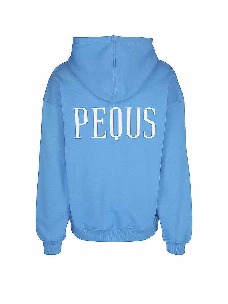 PEQUS | Kapuzensweater - Hoodie | blau