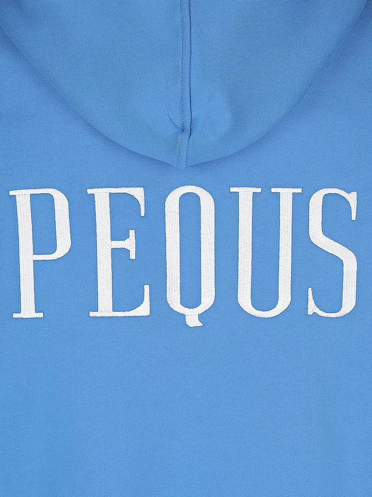 PEQUS | Kapuzensweater - Hoodie | blau