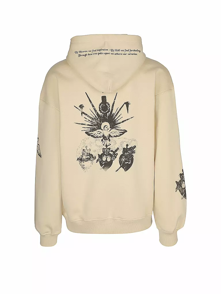 PEQUS | Sweatjacke Salvation | beige