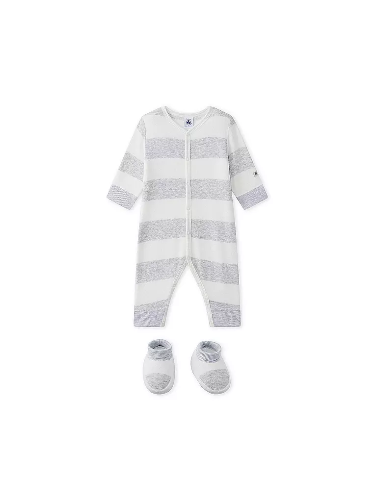 PETIT BATEAU | Baby-Strampler mit Schuhen | 
