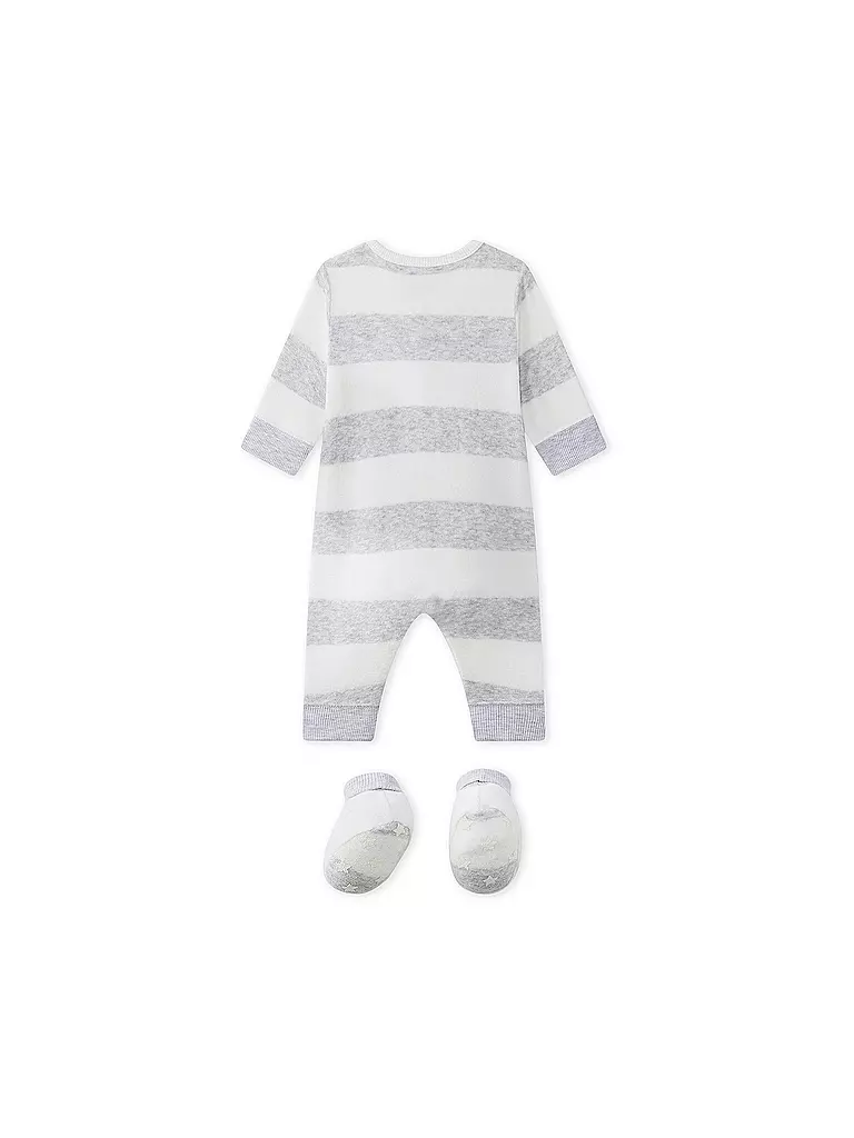 PETIT BATEAU | Baby-Strampler mit Schuhen | 