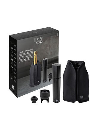 PEUGEOT | Set 2 tlg. Vakuumpumpe Duo/Frizz FRESH N PRESERVE schwarz