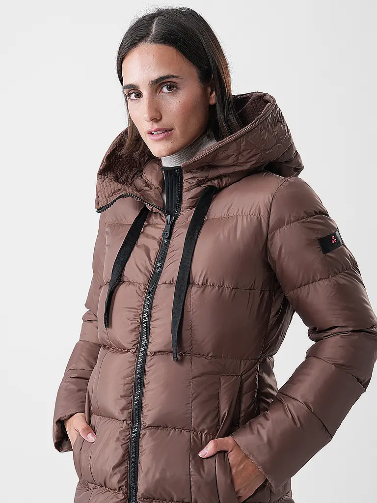 PEUTEREY | Daunensteppmantel NUNKI MQN 02 | Braun