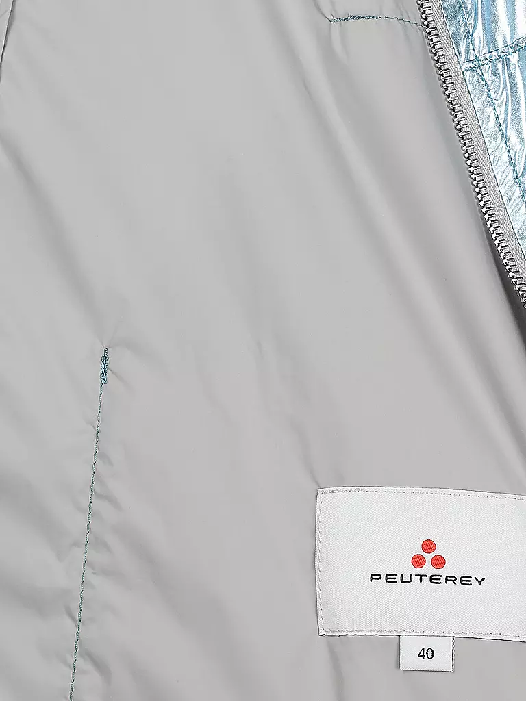 PEUTEREY | Nylon-Parka mit Metallic-Effekt "Mugu" | 