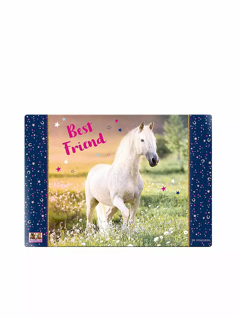 PFERDEFREUNDE | Schreibtischauflage "Best Friend" Pferdefreunde | keine Farbe