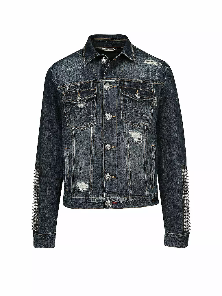 PHILIPP PLEIN | Jeansjacke  | schwarz