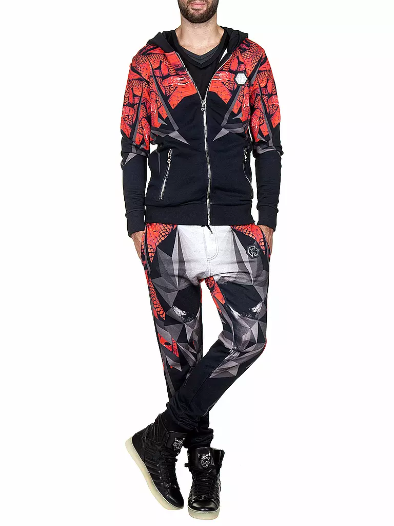 PHILIPP PLEIN | Sneaker "Light" mit LED  | schwarz