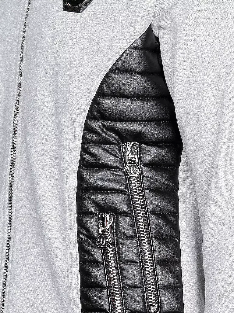 PHILIPP PLEIN | Sweat-Weste  | grau