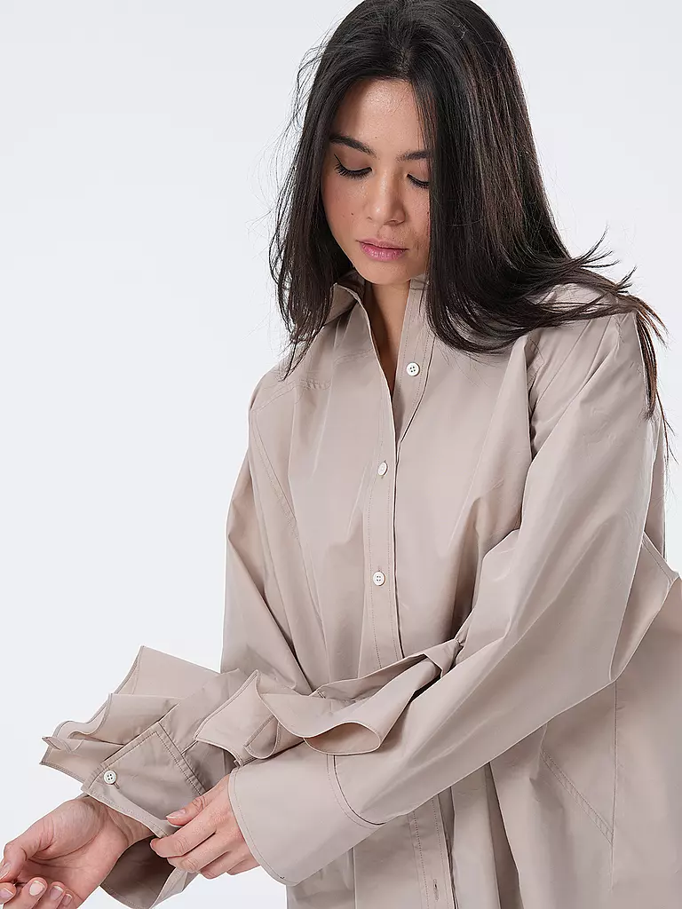 PHILLIP LIM | Hemdbluse Oversized Fit | weiss