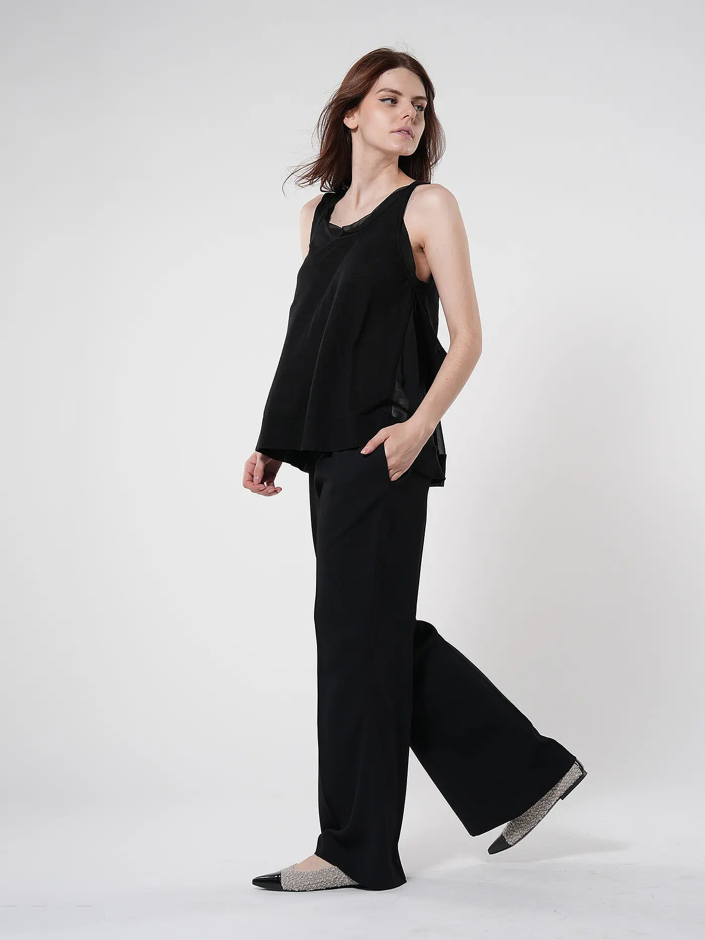 PHILLIP LIM | Top  | schwarz