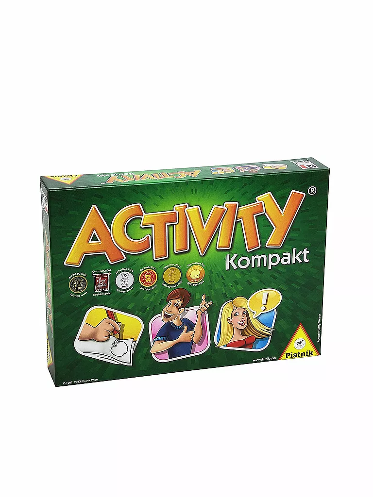 PIATNIK | Brettspiel - Activity Kompakt | keine Farbe