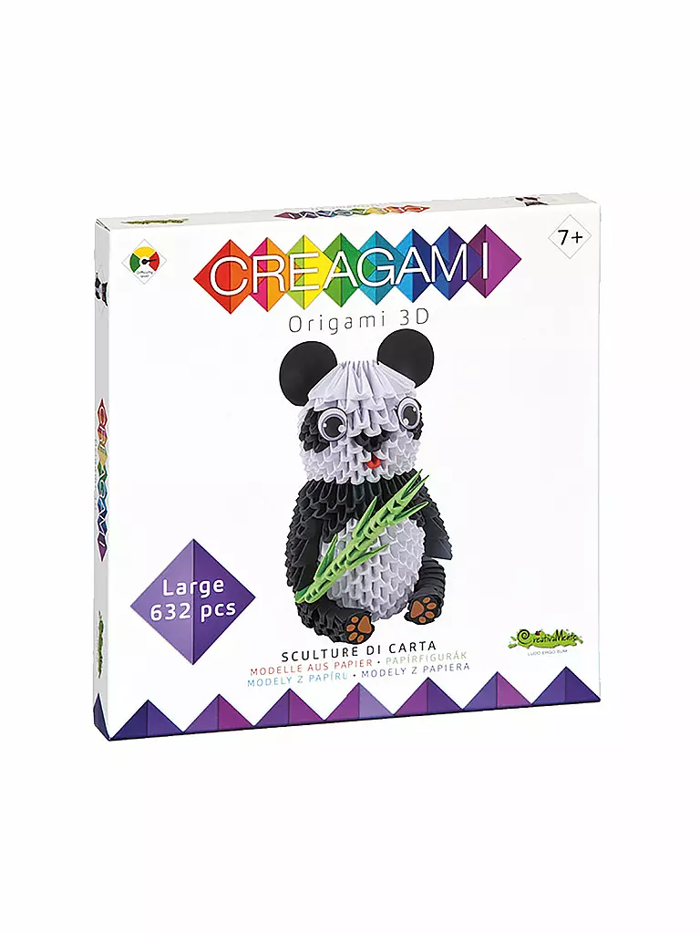 PIATNIK | Creagami - Origami 3D Panda L | keine Farbe