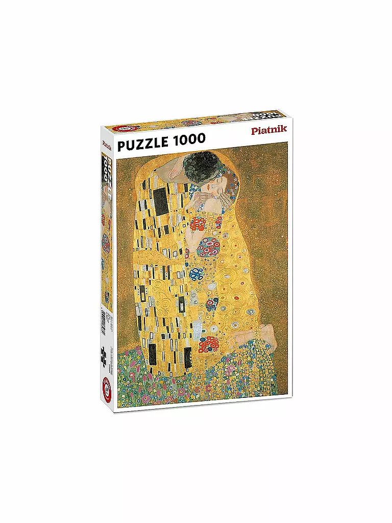PIATNIK | Puzzle - Klimt - Der Kuss metallic 1000 Teile | keine Farbe