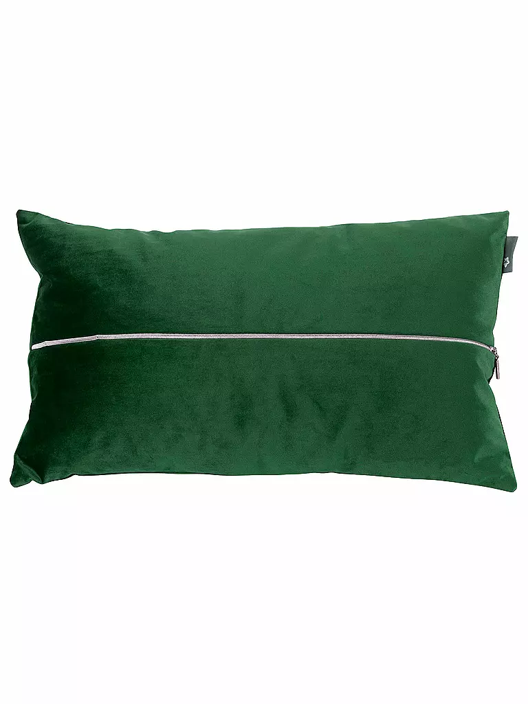 PICHLER | Samt Kissenhülle 30x50cm Grasgrün | grün