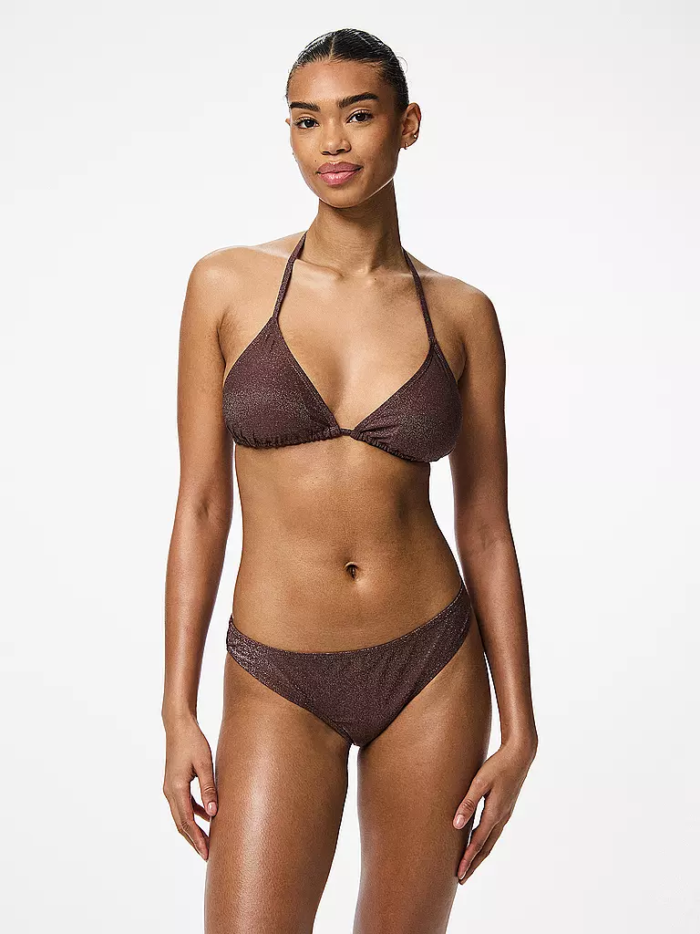 PIECES | Bikini Oberteil PCLAOMI | rot