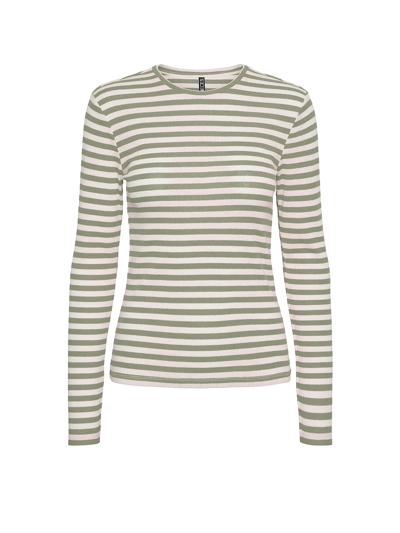 PIECES | Langarmshirt PCRUKA | hellgrün