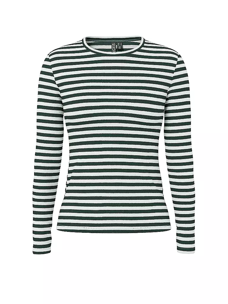 PIECES | Langarmshirt PCRUKA | dunkelgrün