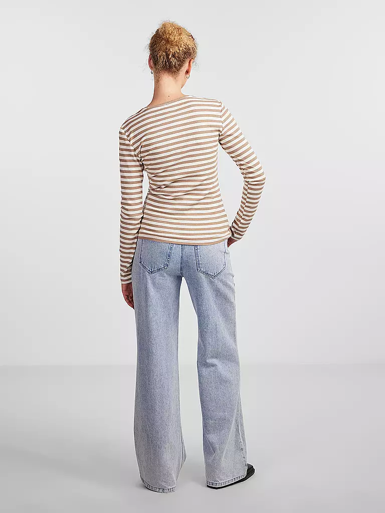PIECES | Langarmshirt PCRUKA | hellblau