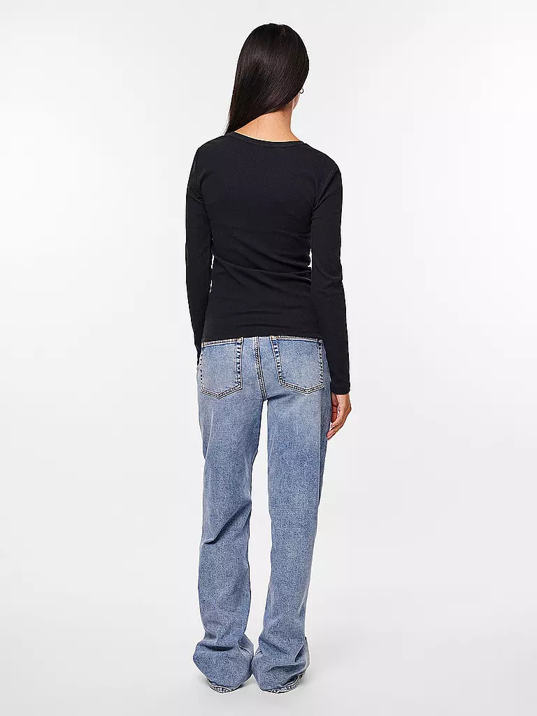 PIECES | Langarmshirt PCRUKA | hellblau