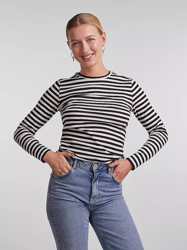 PIECES | Langarmshirt PCRUKA | hellblau