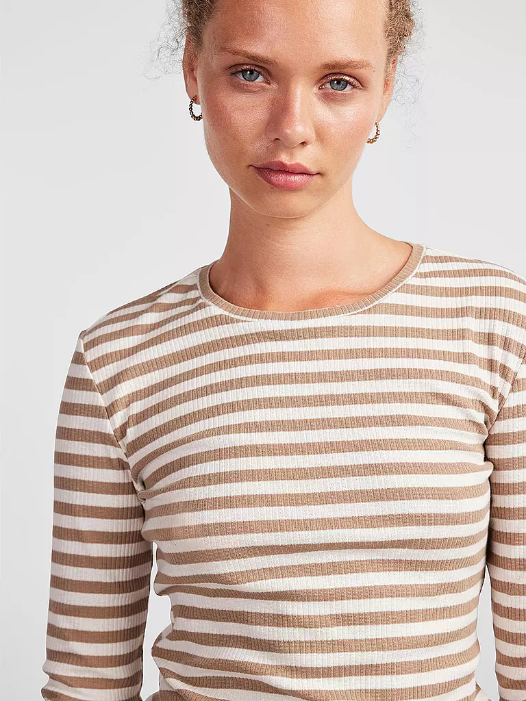 PIECES | Langarmshirt PCRUKA | hellblau