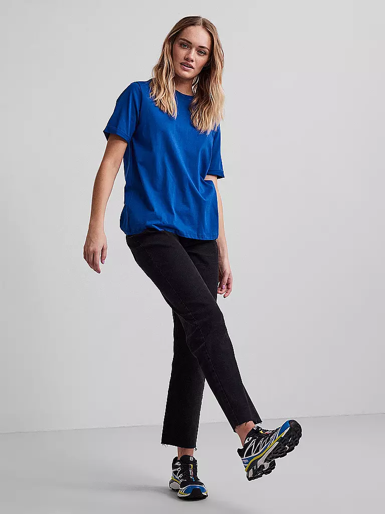 PIECES | T-Shirt PCRIA | blau