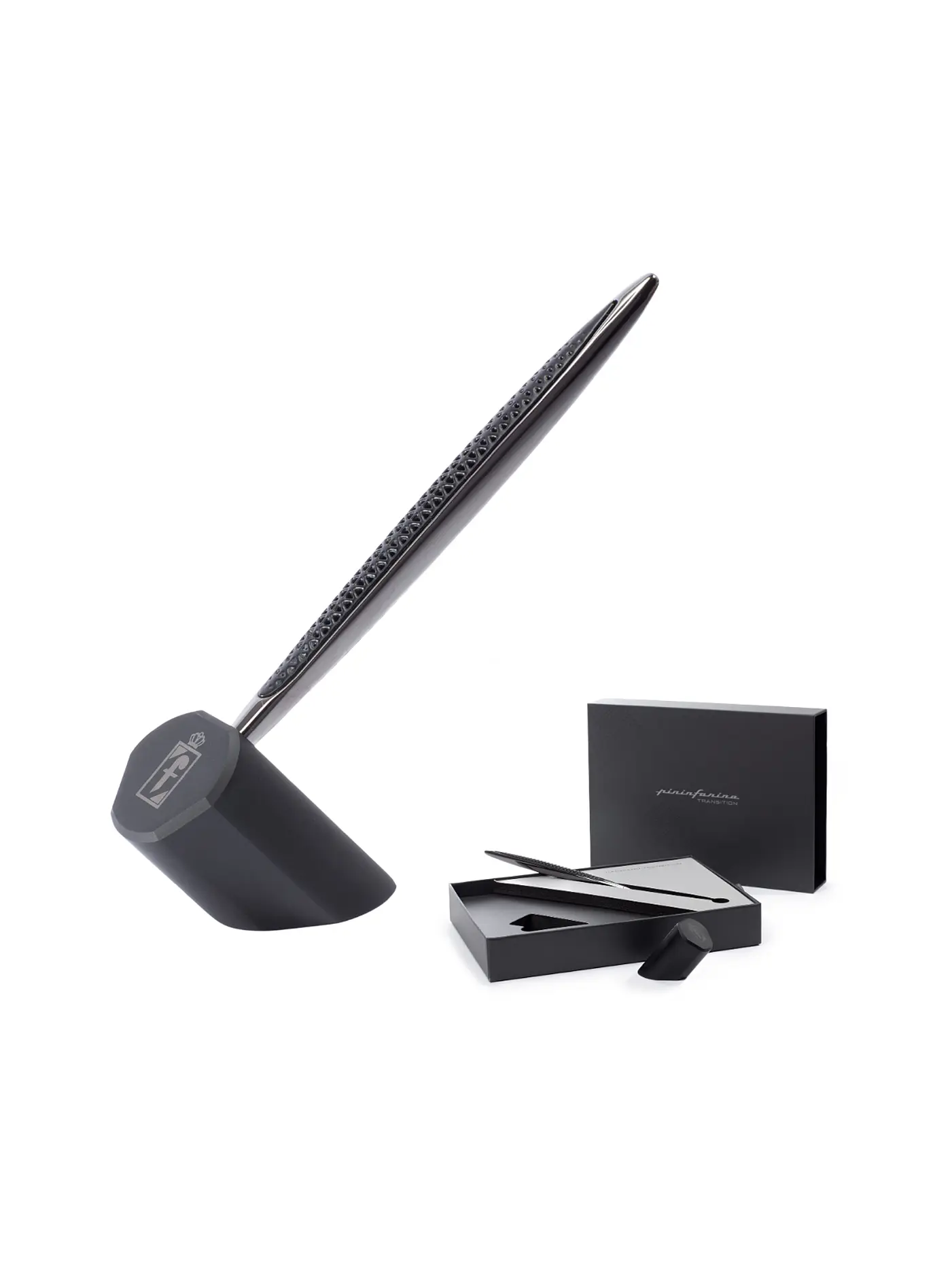 PININFARINA | Kugelschreiber CAMBIANO schwarz  | schwarz