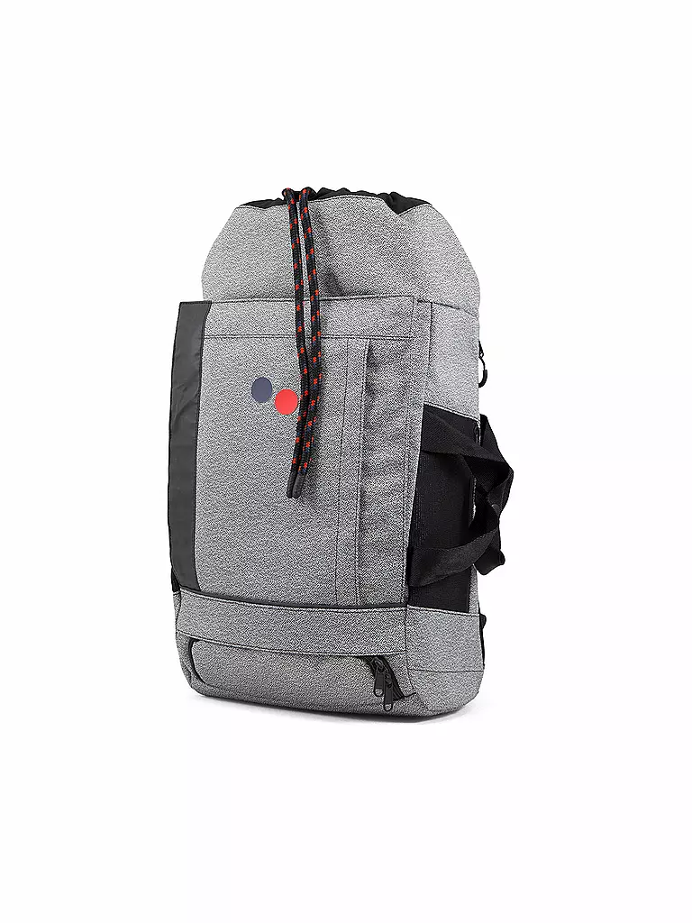 PINQPONQ | Rucksack Blok Medium | grau