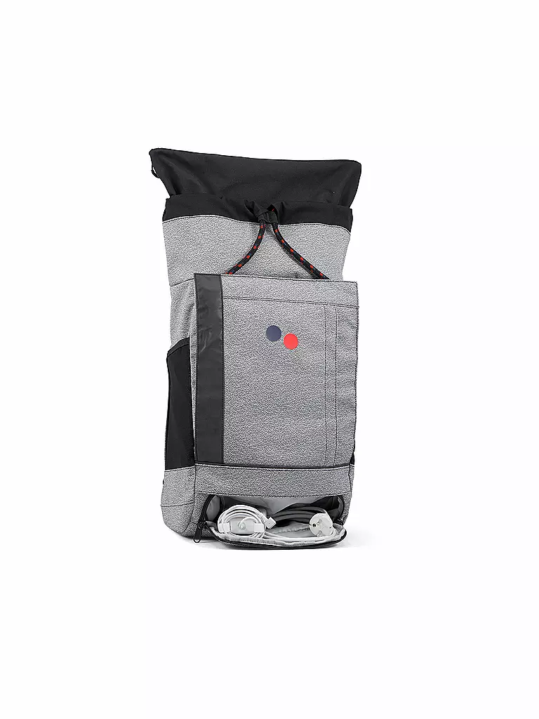 PINQPONQ | Rucksack Blok Medium | grau