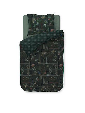 PIP STUDIO | Perkal Bettwäsche 70x90cm/140x200cm ALBERI Dark Green