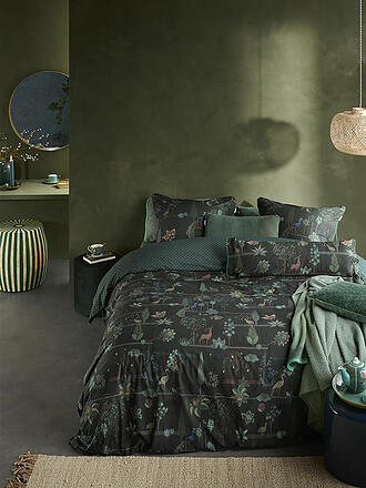 PIP STUDIO | Perkal Bettwäsche 70x90cm/140x200cm ALBERI Dark Green