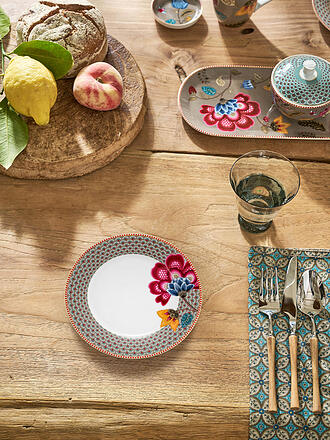 PIP STUDIO | Frühstücksteller klein 21cm BLOOMING TALES Khaki