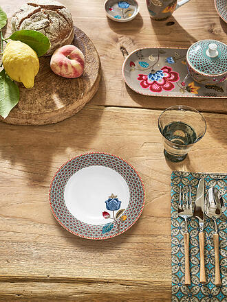 PIP STUDIO | Suppenteller 21,5cm BLOOMING TALES Khaki