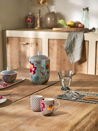 PIP STUDIO | Henkelbecher 2er Set 145ml Small BLOOMING TALES Fantasy Khaki